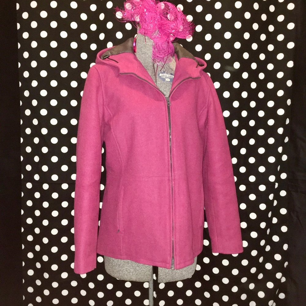 GAP WINTER JACKET // Small // Raspberry // Pink